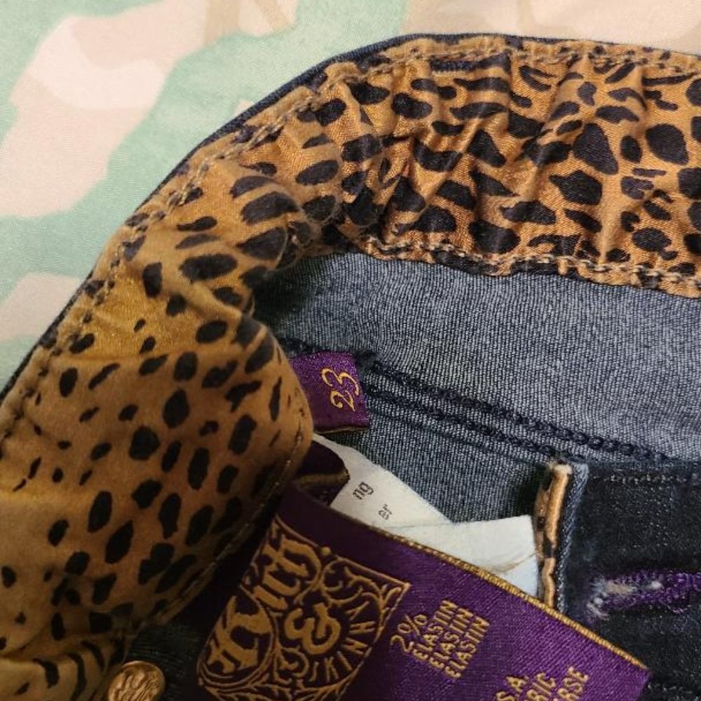 Rich and Skinny jeans size 23 Ultra Dark Indigo